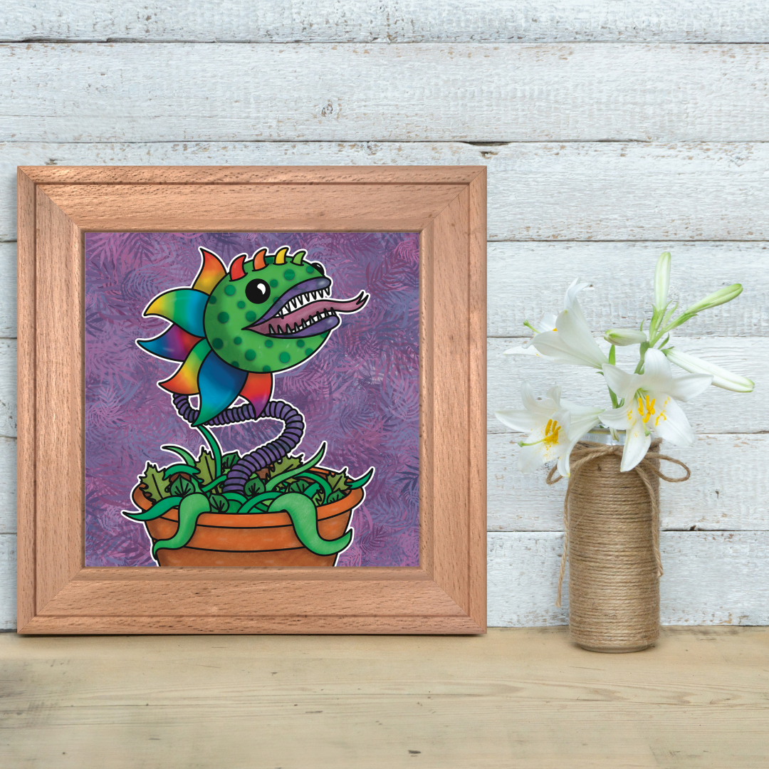 Monster Plant Print