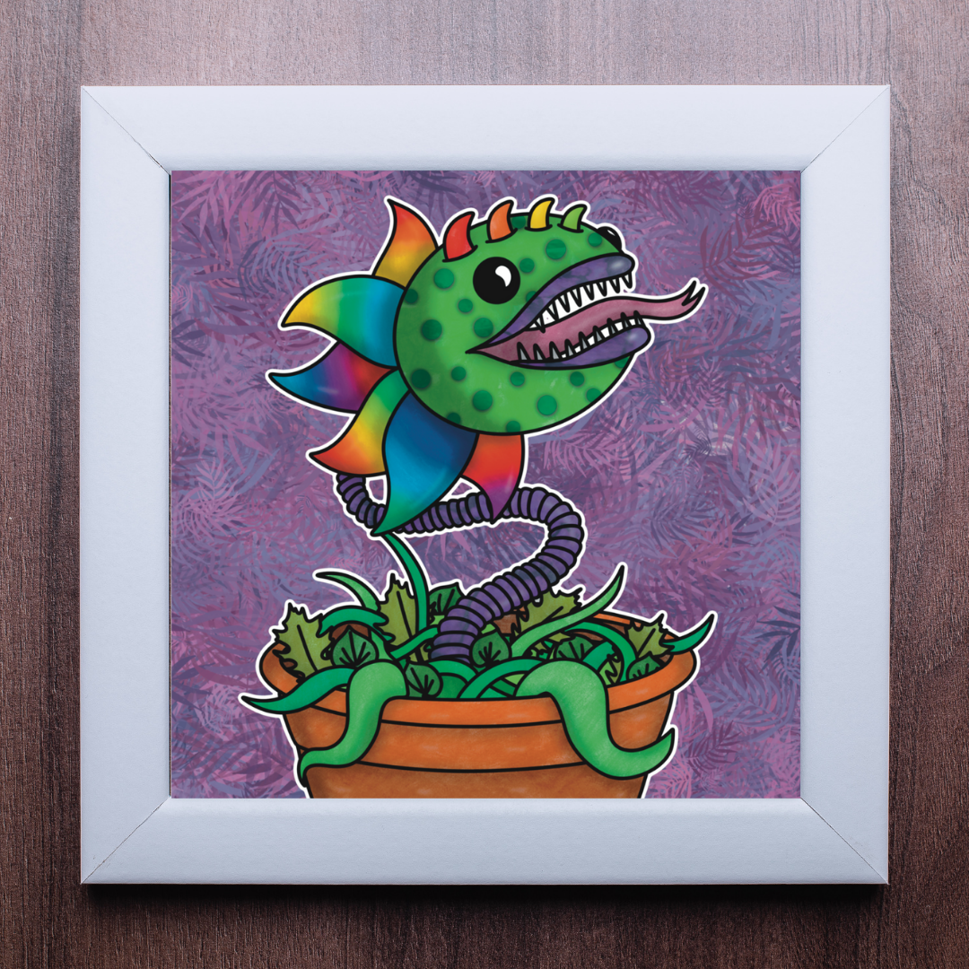 Monster Plant Print