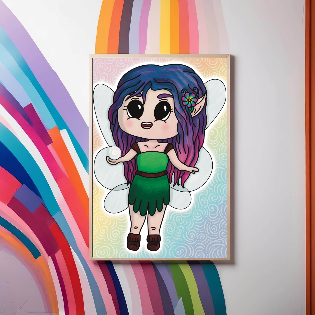 Effy Original Fairy Character Print