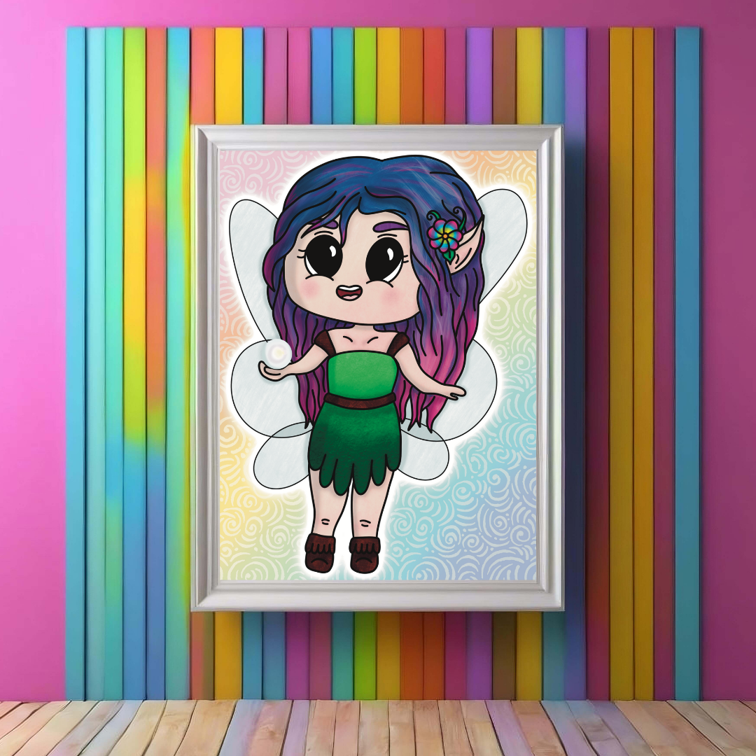 Effy Original Fairy Character Print