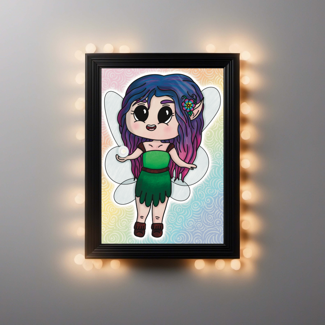 Effy Original Fairy Character Print