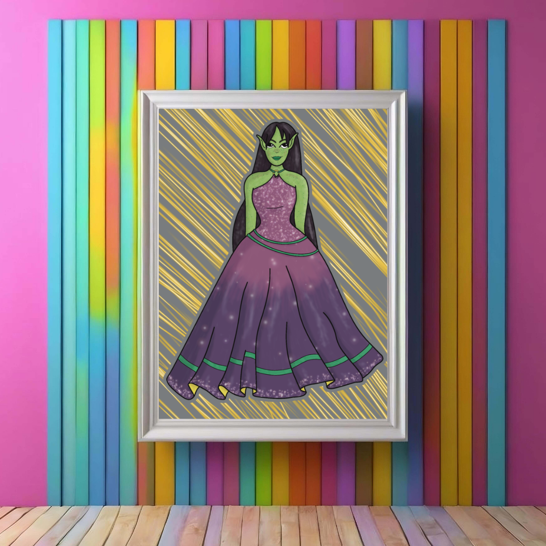 Elf Princess Print