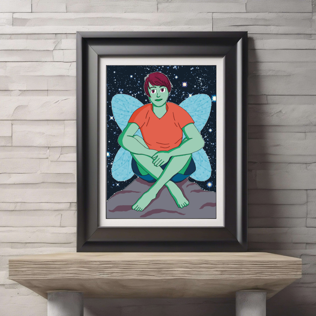 Alien Fae Print