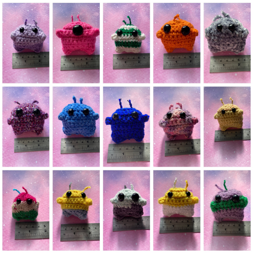 Mystery Mini Alien Plushies - Seconds