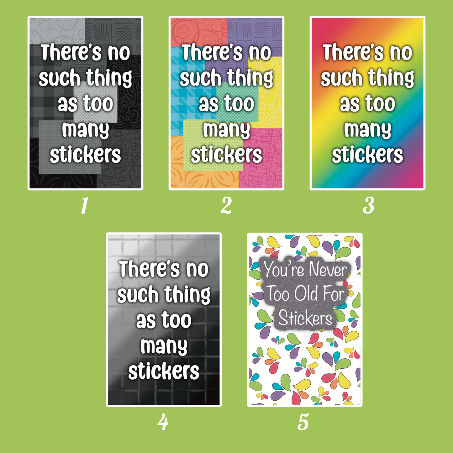 Reusable Sticker Book