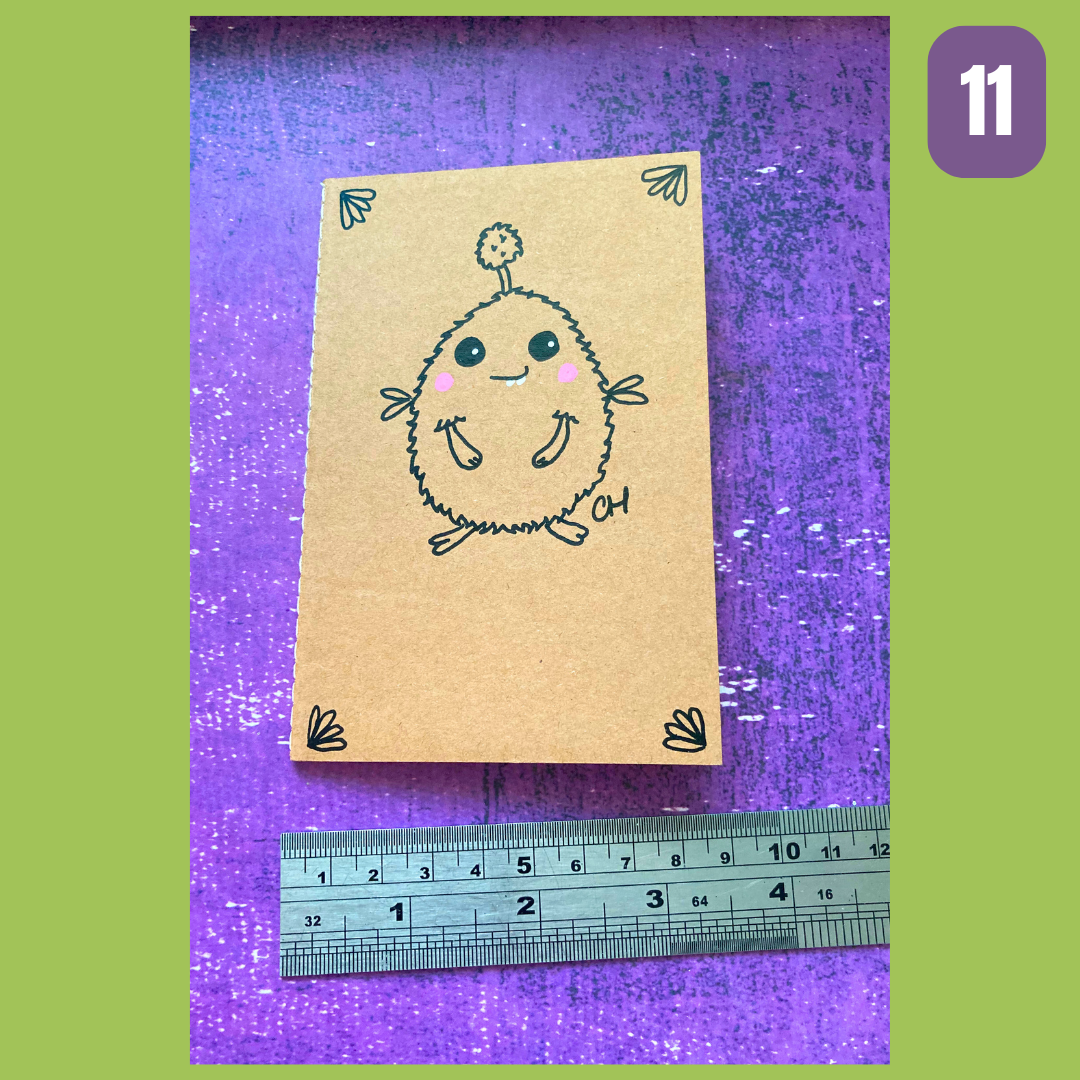 Original Drawing Monster Notebook