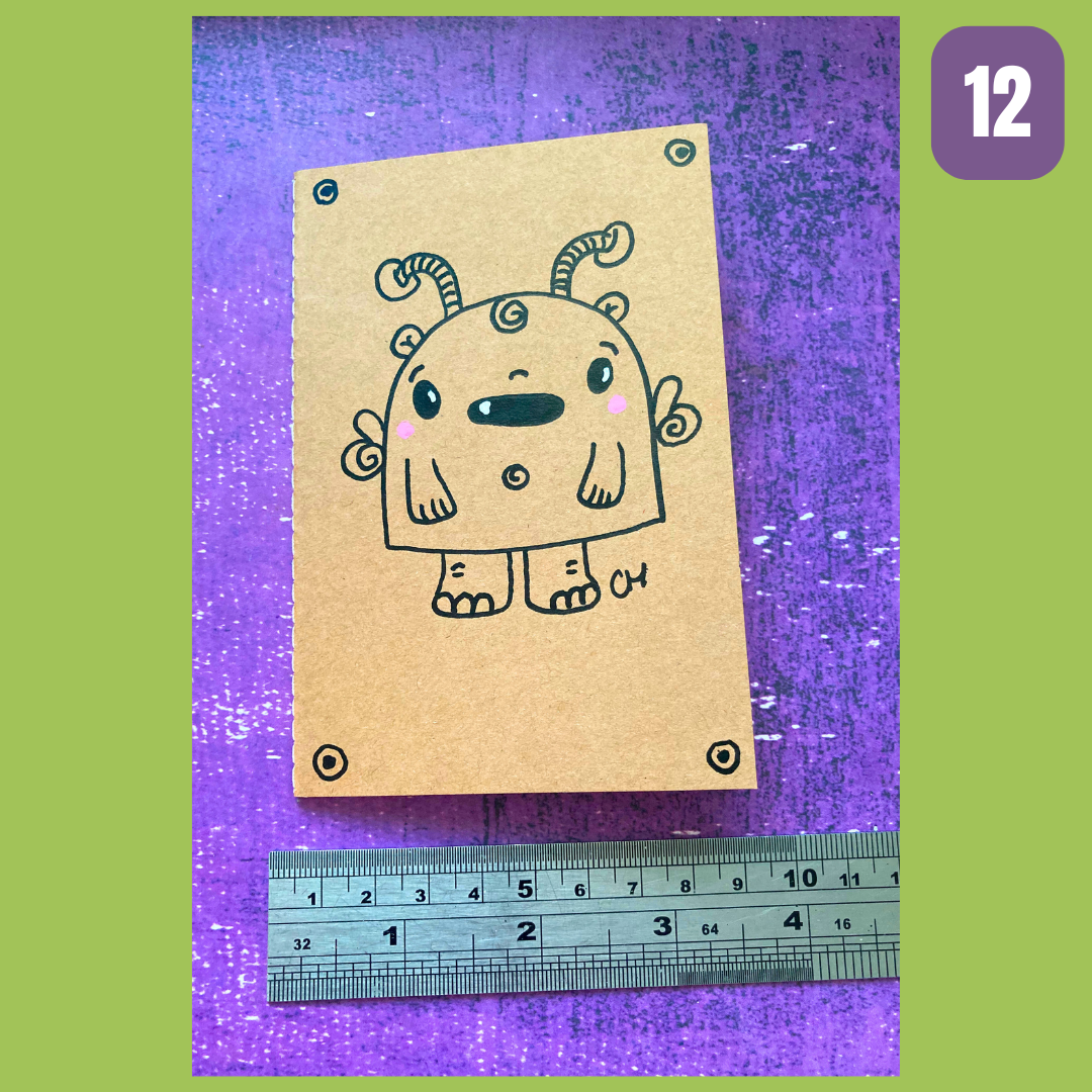 Original Drawing Monster Notebook