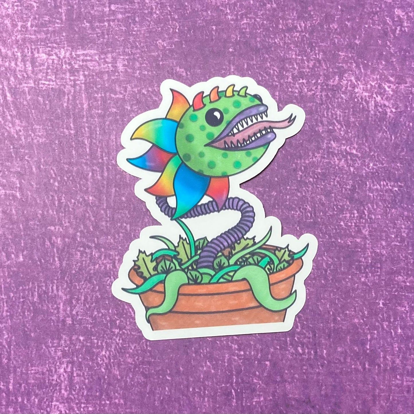 Monster Plant Stickers