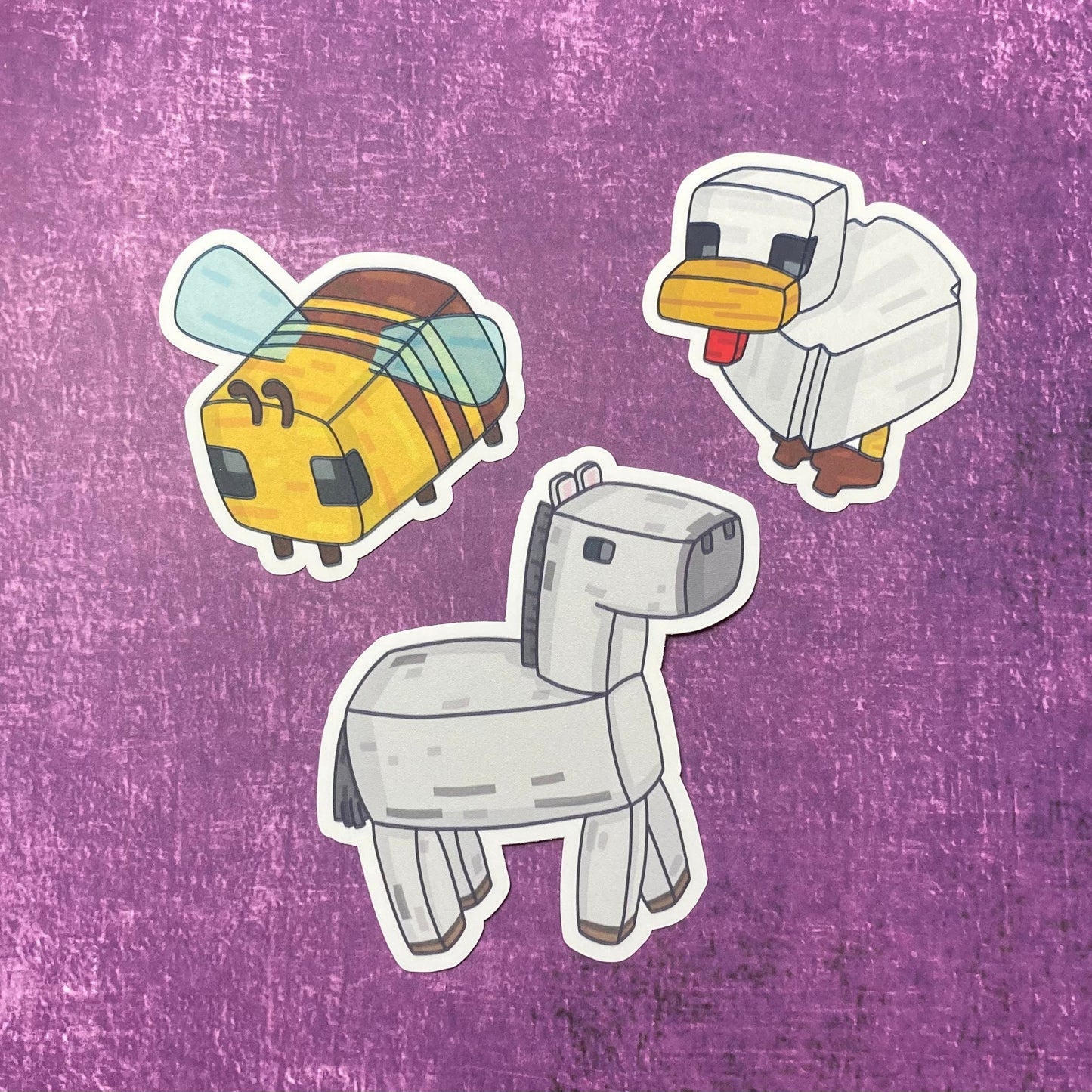 Minecraft Animals Stickers