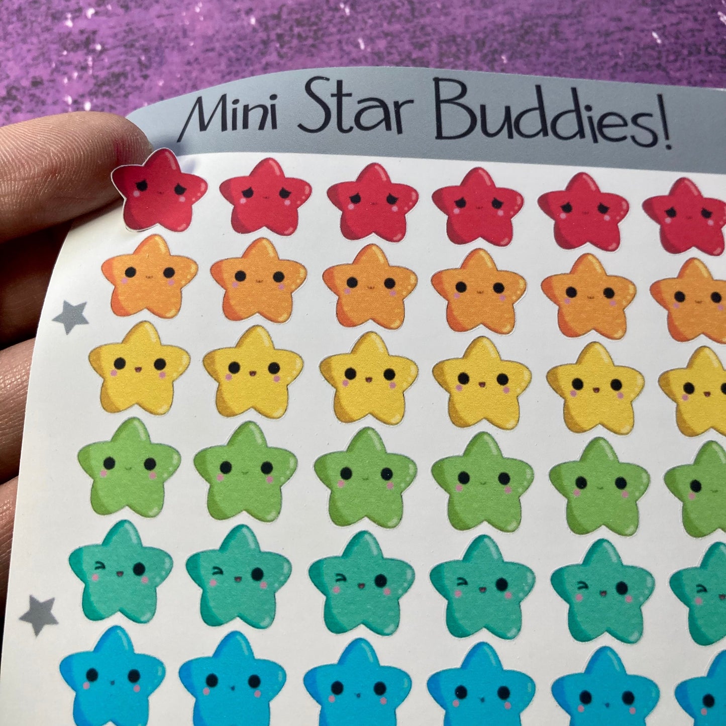 Star Buddies Sticker Sheets