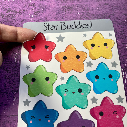 Star Buddies Sticker Sheets