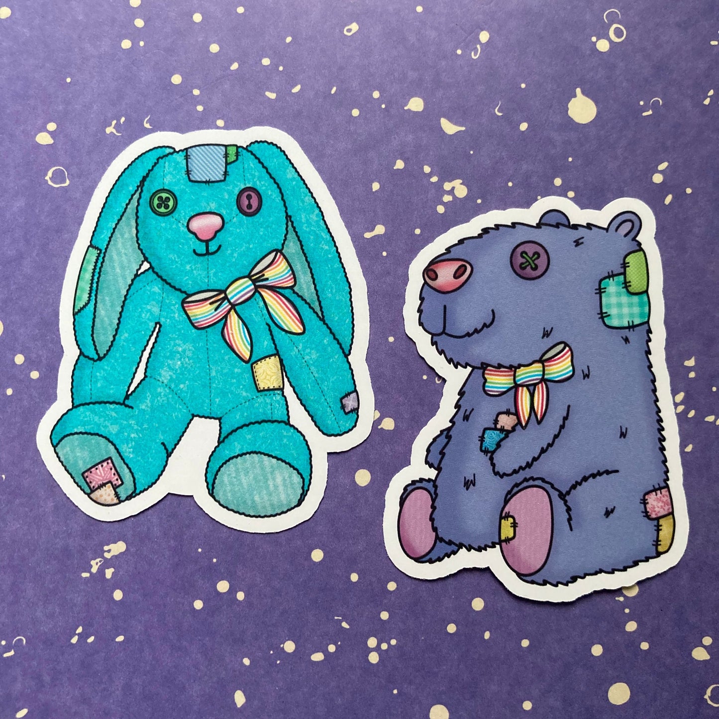 Patchwork Plushies Stickers