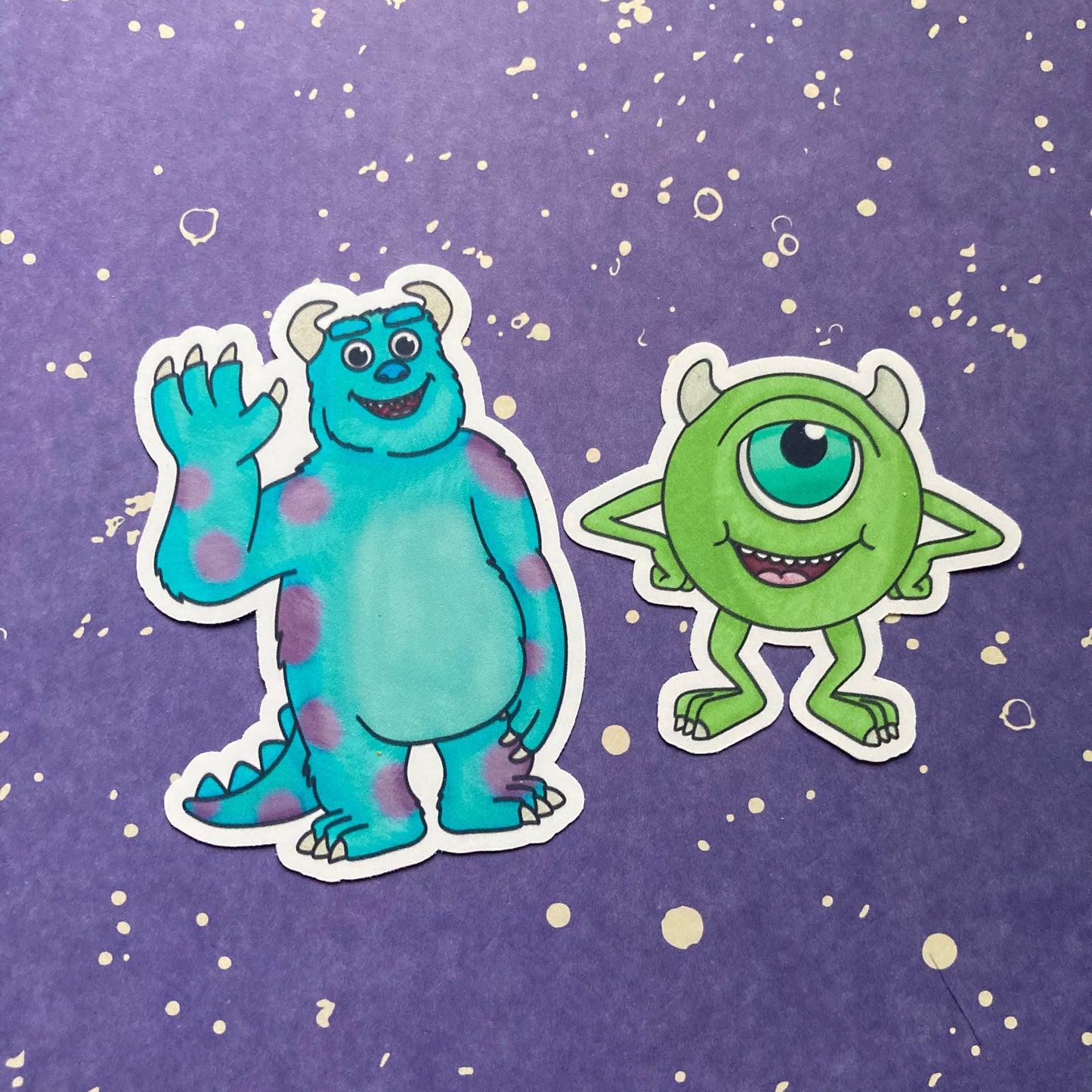 Monsters Inc Stickers