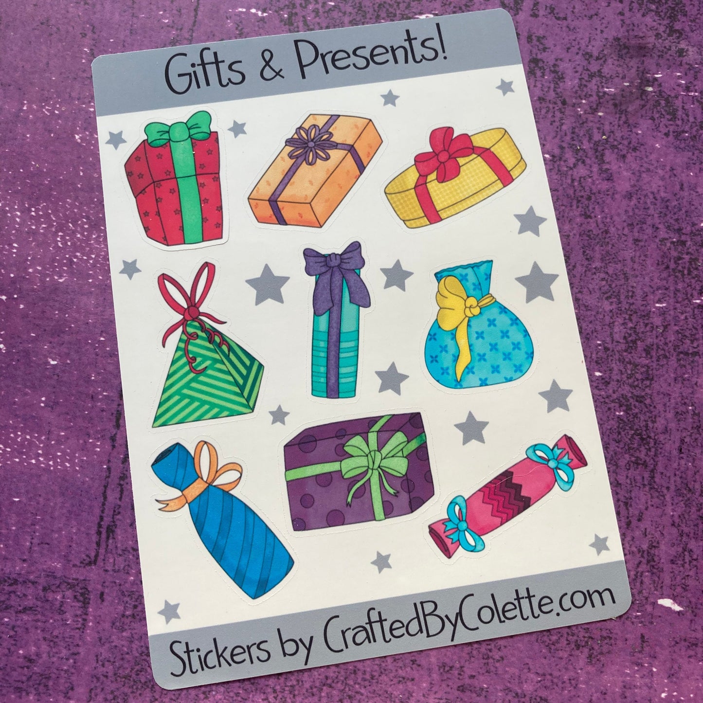 Gifts and Presents Sticker Sheet