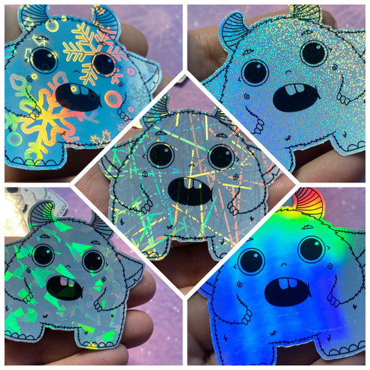 Holo Monster Stickers