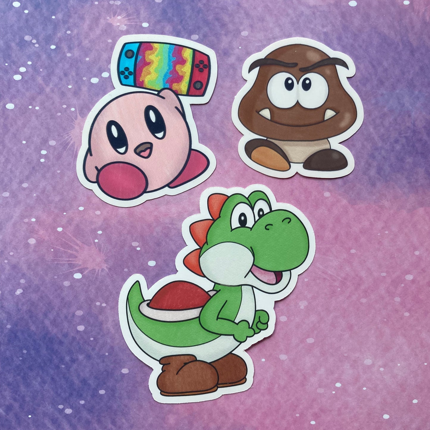 Video Game Character Stickers