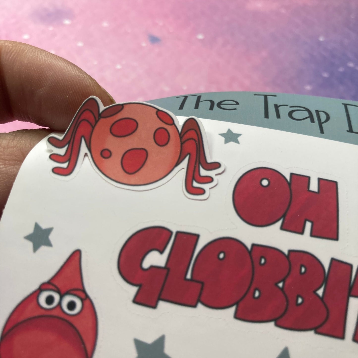 The Trap Door Sticker Sheet