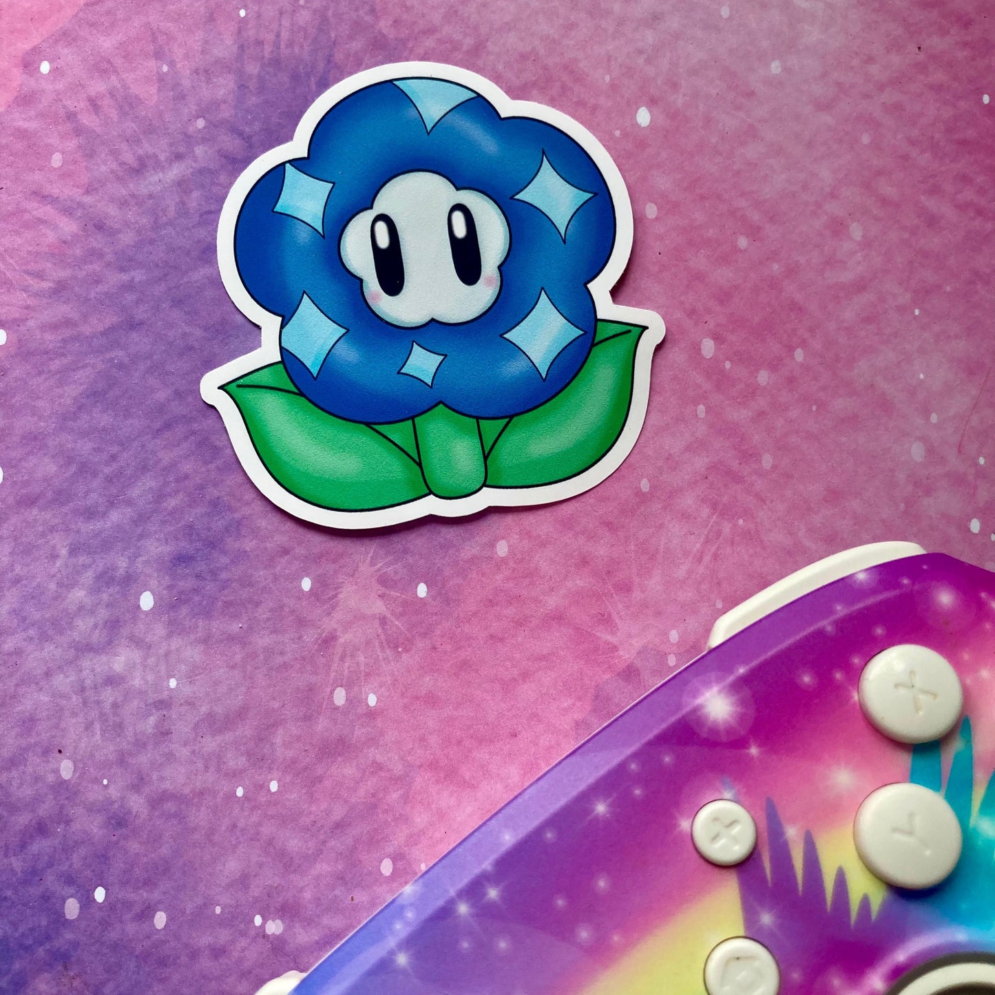 Mario Flowers Stickers