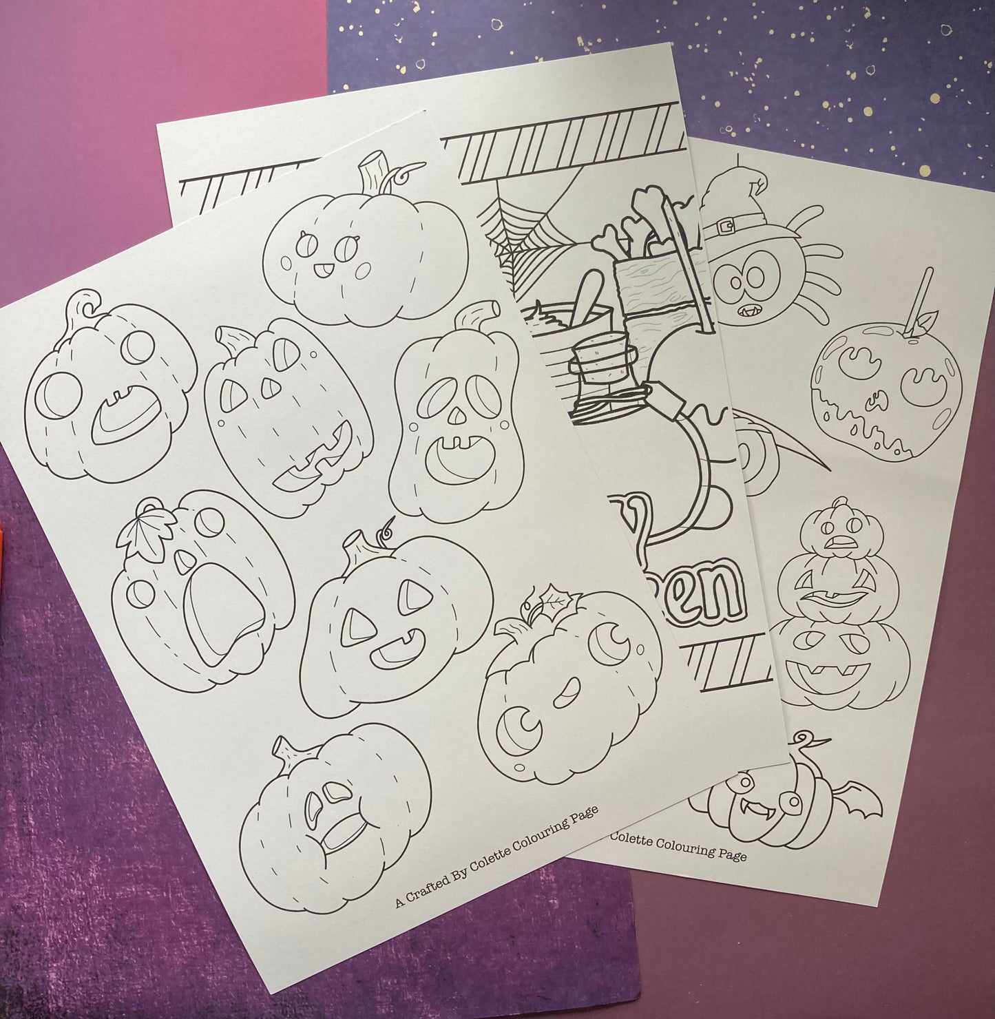 Halloween Colouring Pages