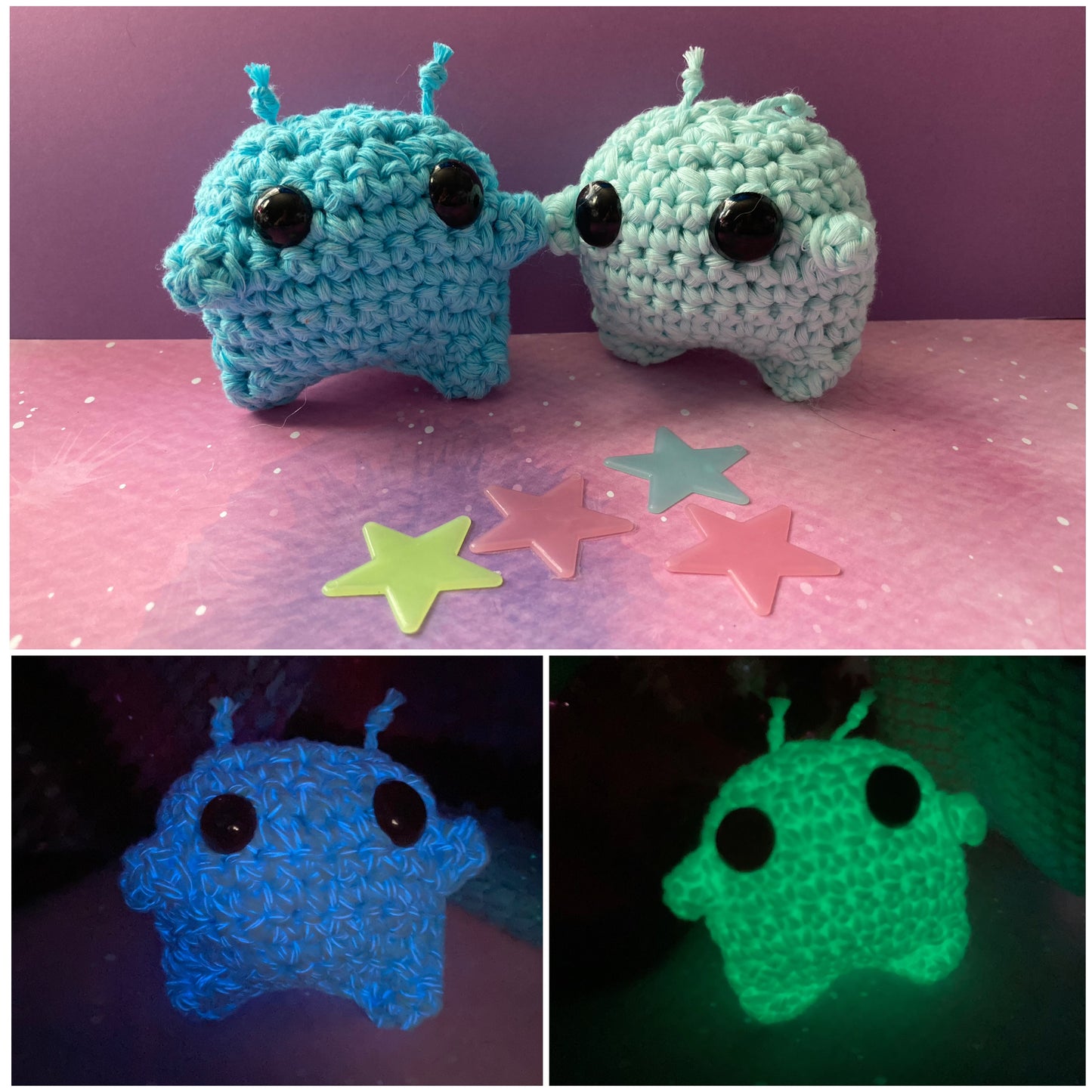 Glow in the Dark Mini Aliens