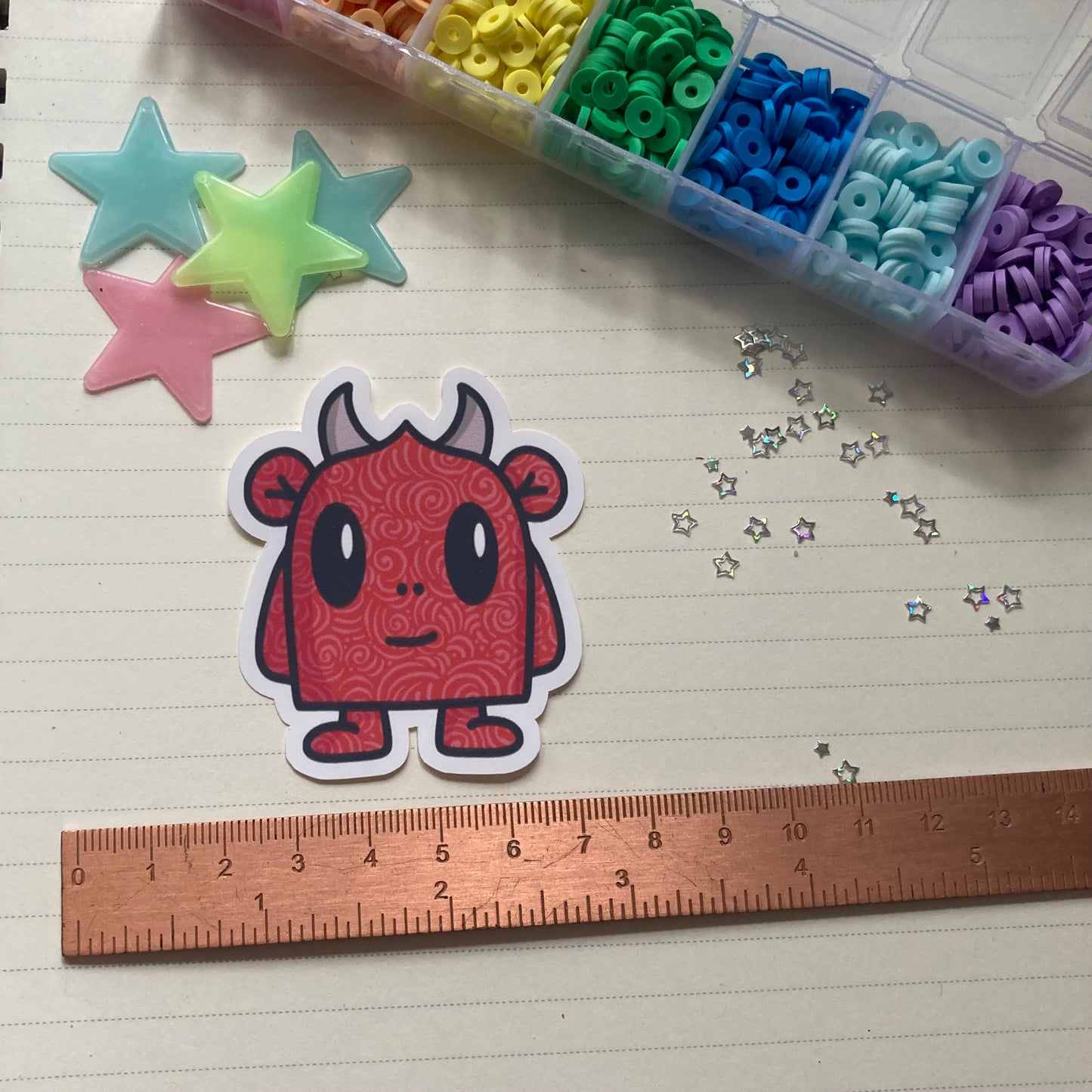 Rainbow of Monsters Stickers