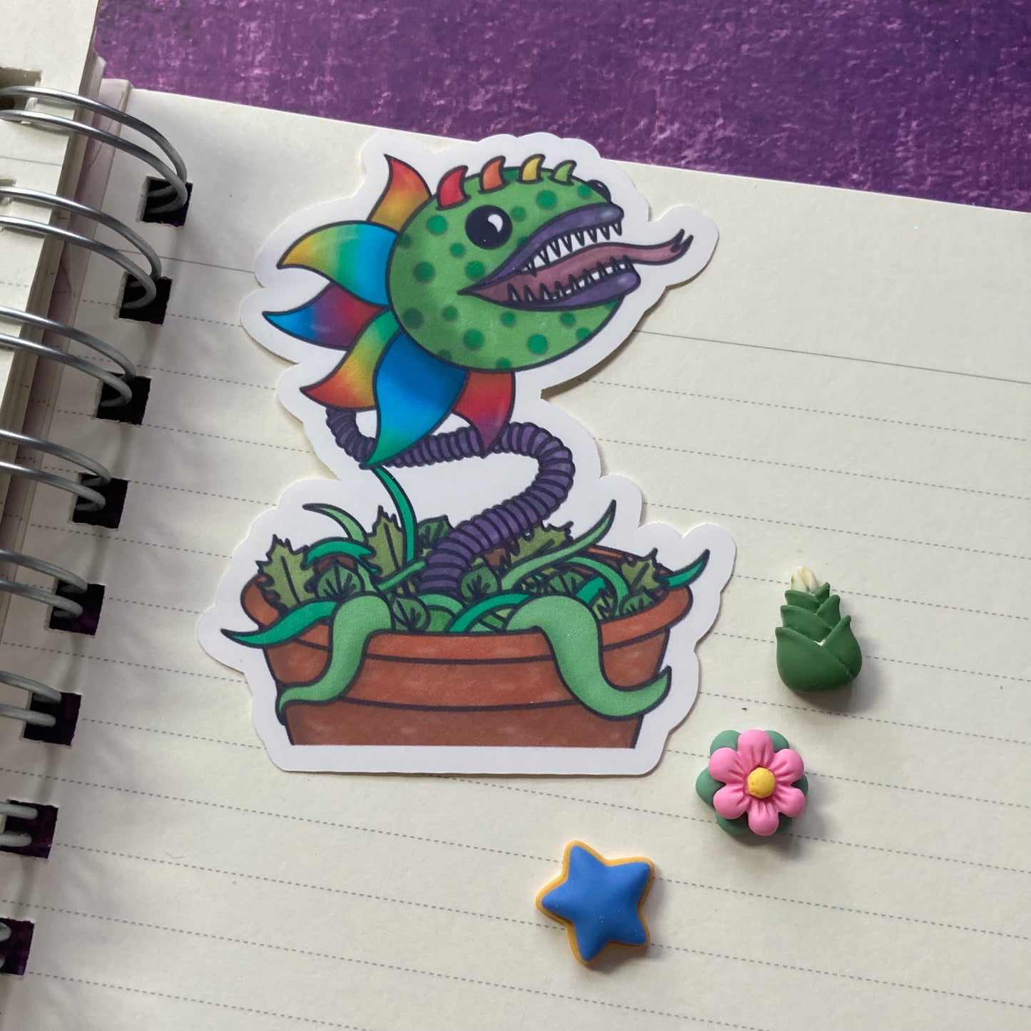 Monster Plant Stickers