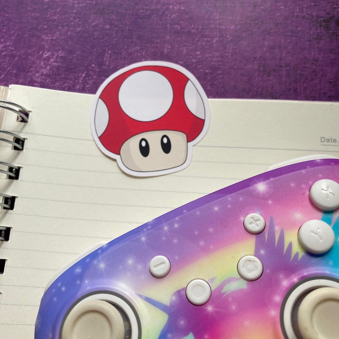 Mario Mushroom Stickers