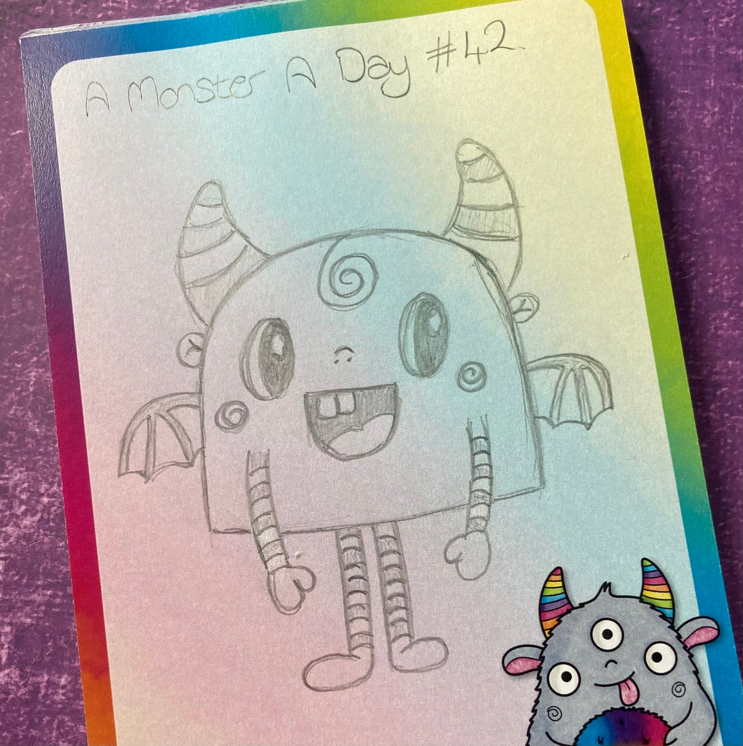 Rainbow Notepad