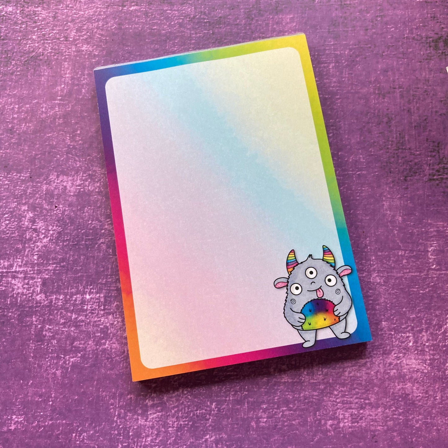 Rainbow Notepad