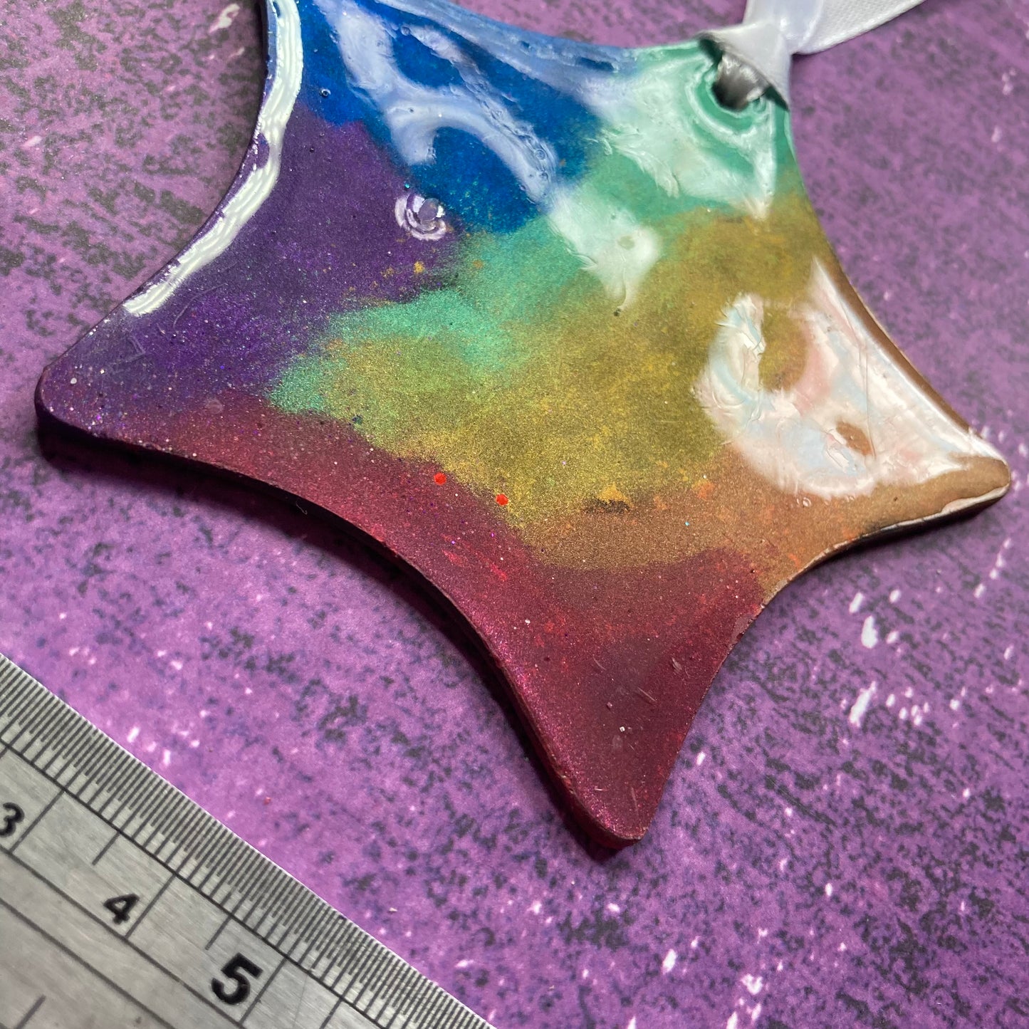 Resin Star Ornaments