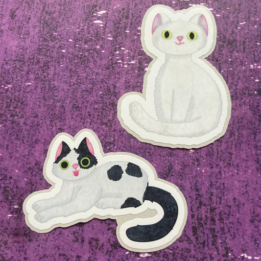 Jasper & Smudge Die Cut Stickers