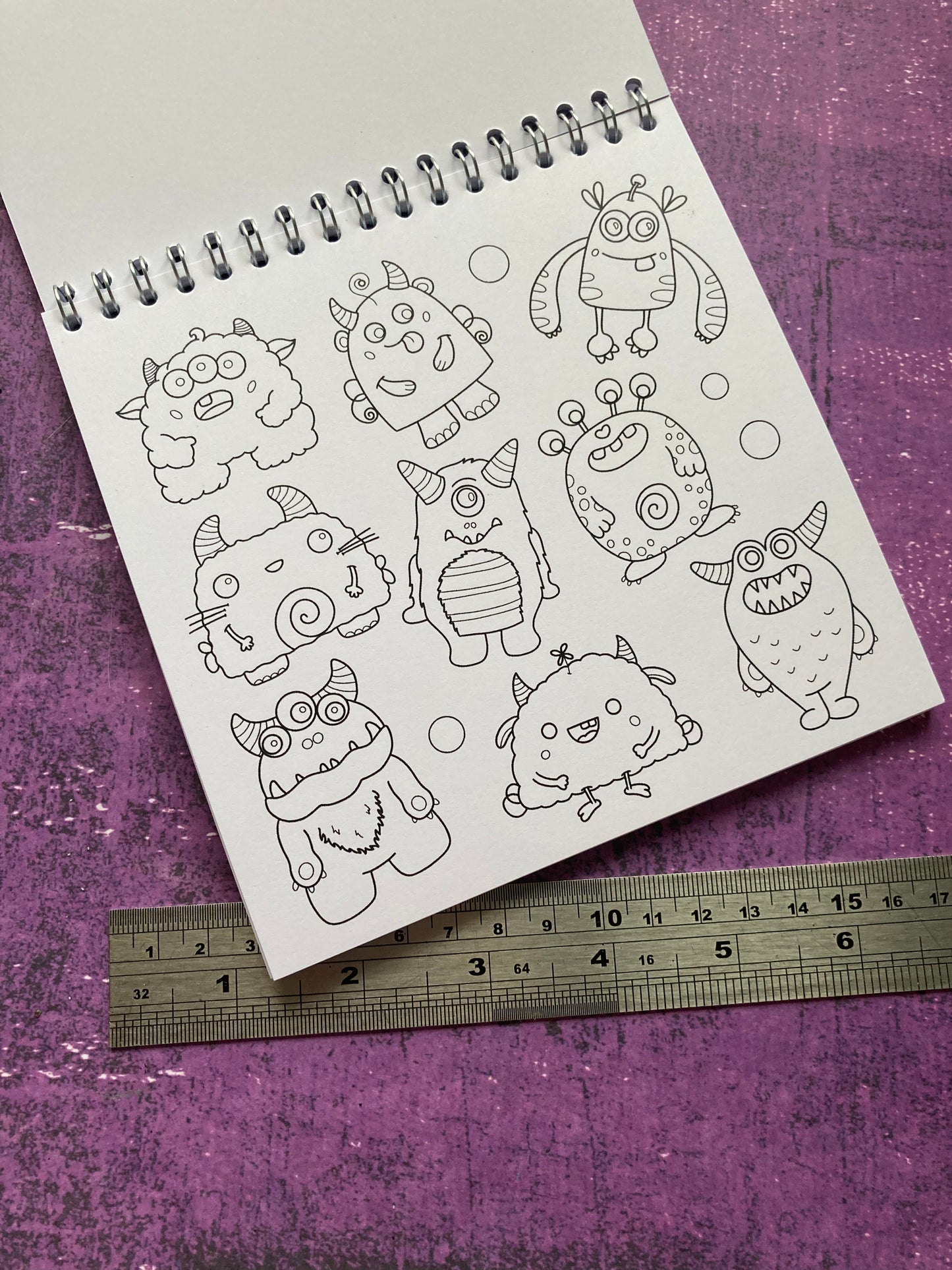 Monsters & More Colouring Book