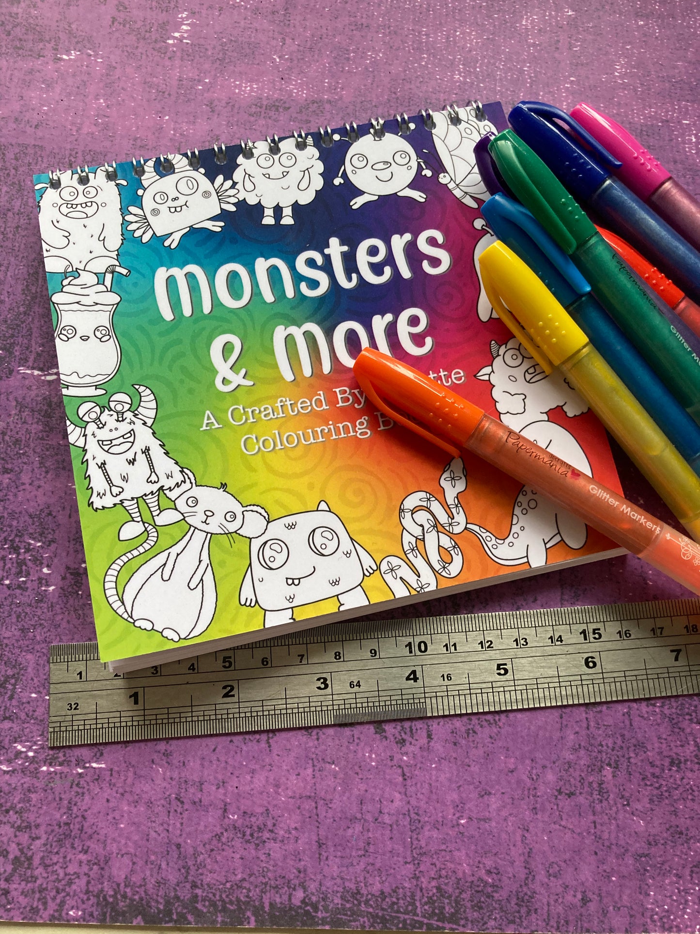 Monsters & More Colouring Book