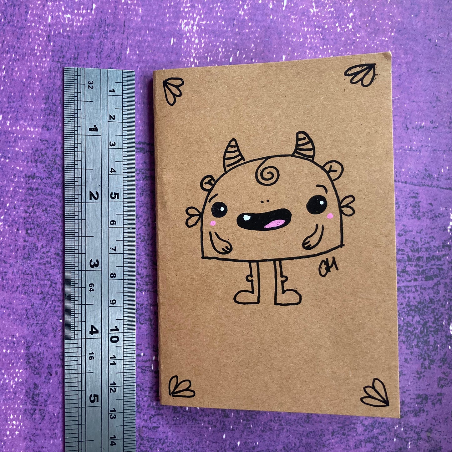 Original Drawing Monster Notebook