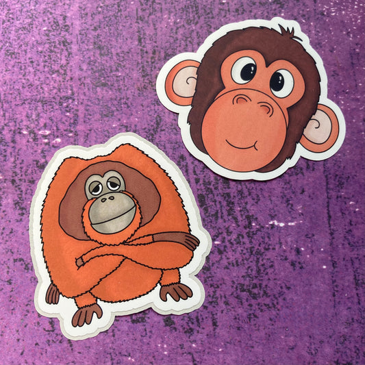Primate Stickers