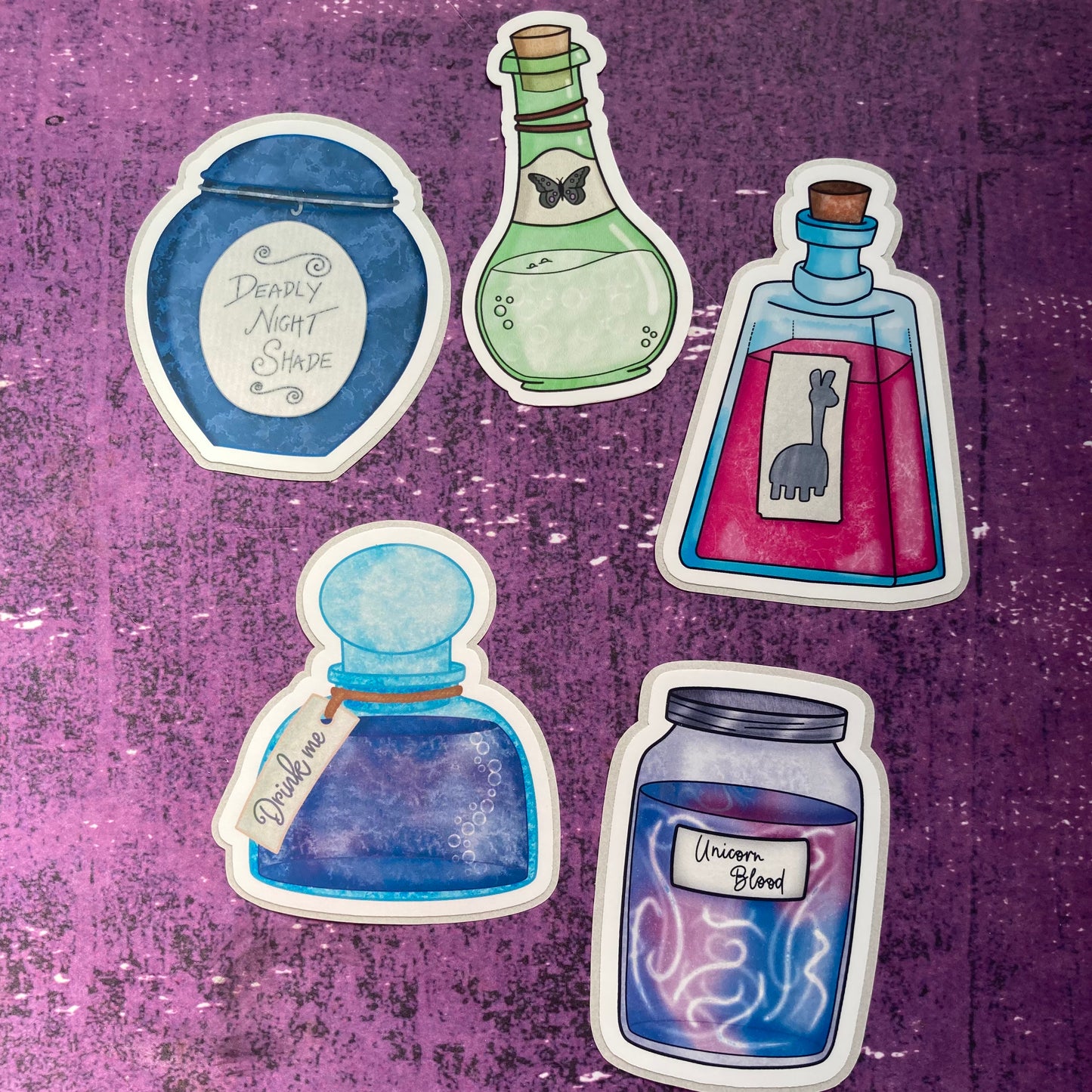 Potion Bottle Stickers