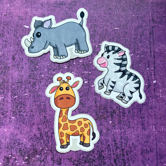 Safari Animal Stickers