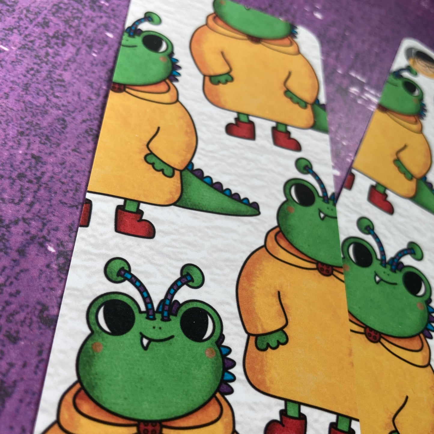 Monster Mr Frog Bookmark