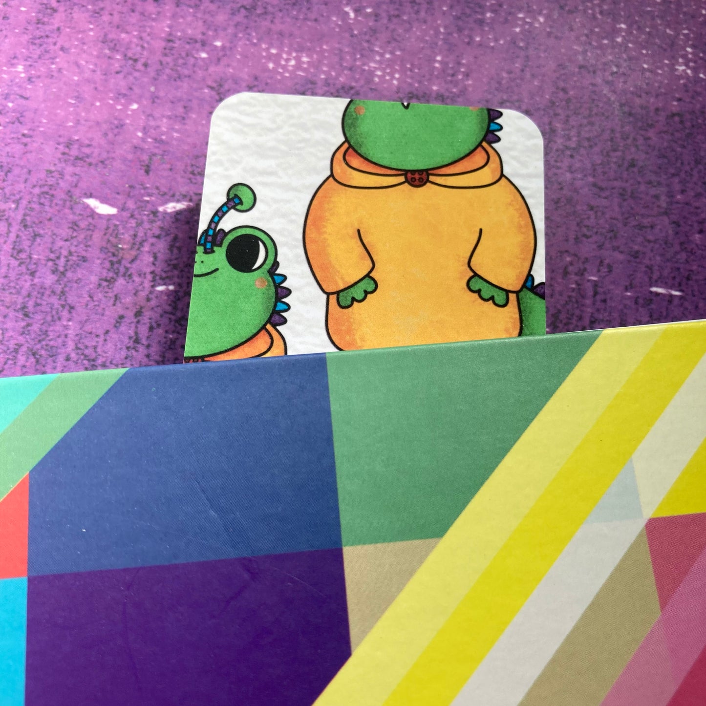 Monster Mr Frog Bookmark