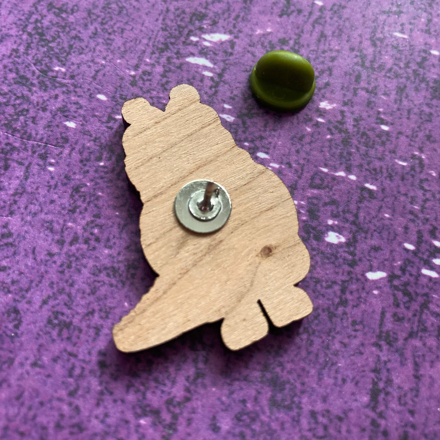 Monster Mr Frog Wooden Pin