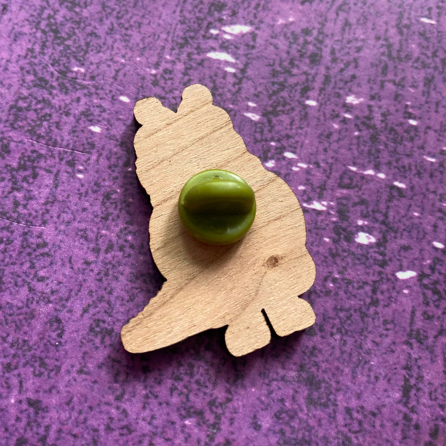 Monster Mr Frog Wooden Pin