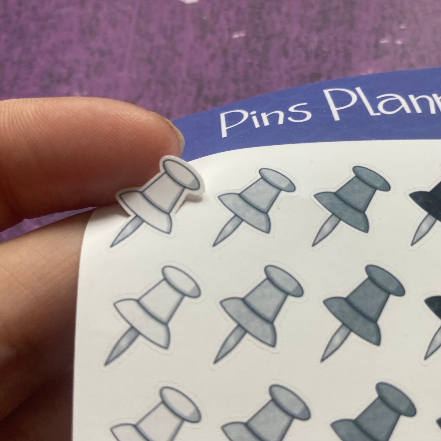 Pins Planner Stickers