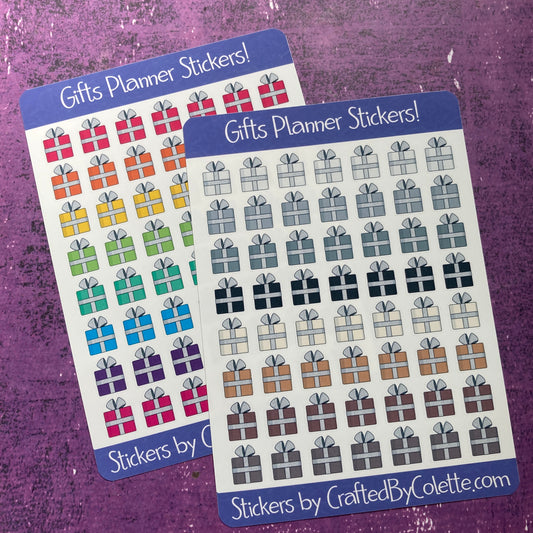 Gifts Planner Stickers