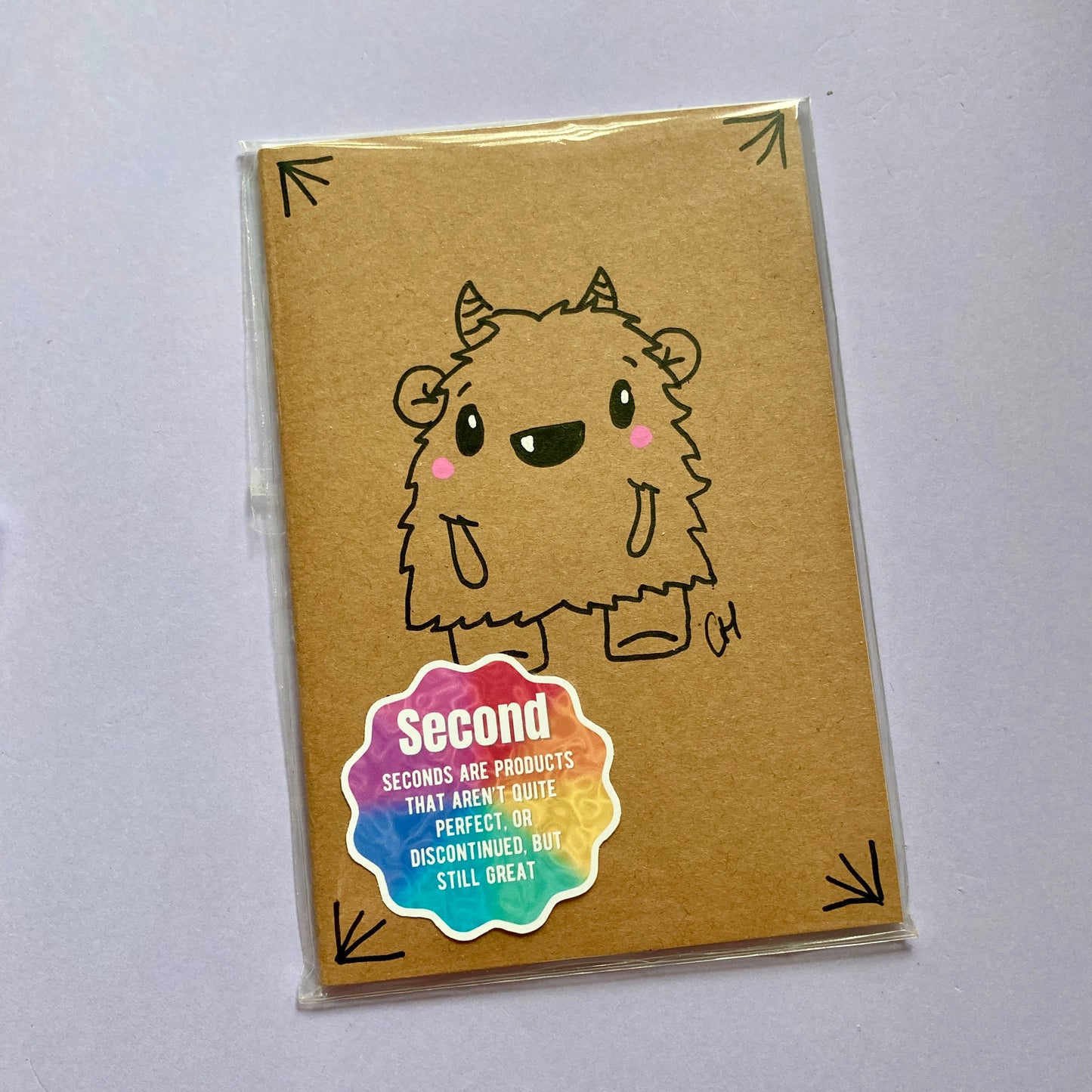 Original Drawing Monster Notebooks - Seconds