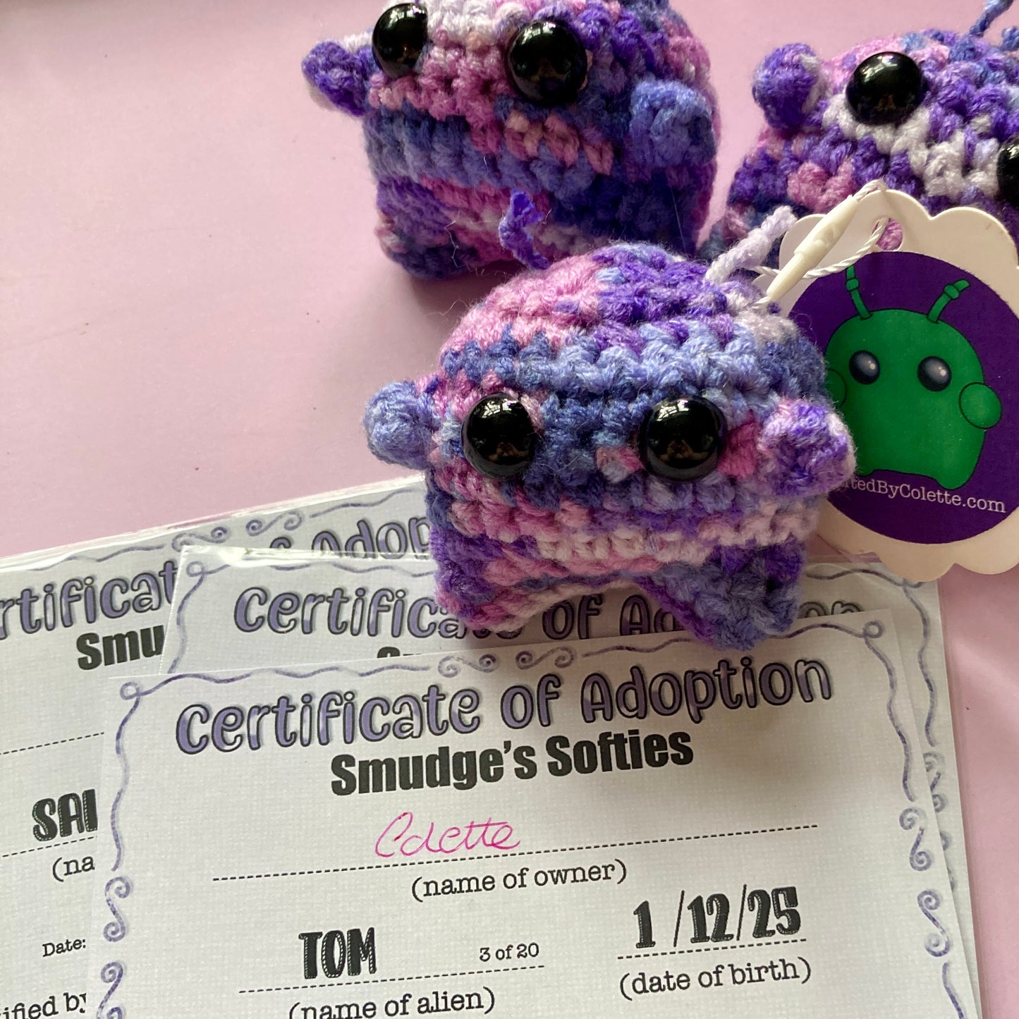 Collection 16 - Smudge's Softies - Smudge's Memorial Collection