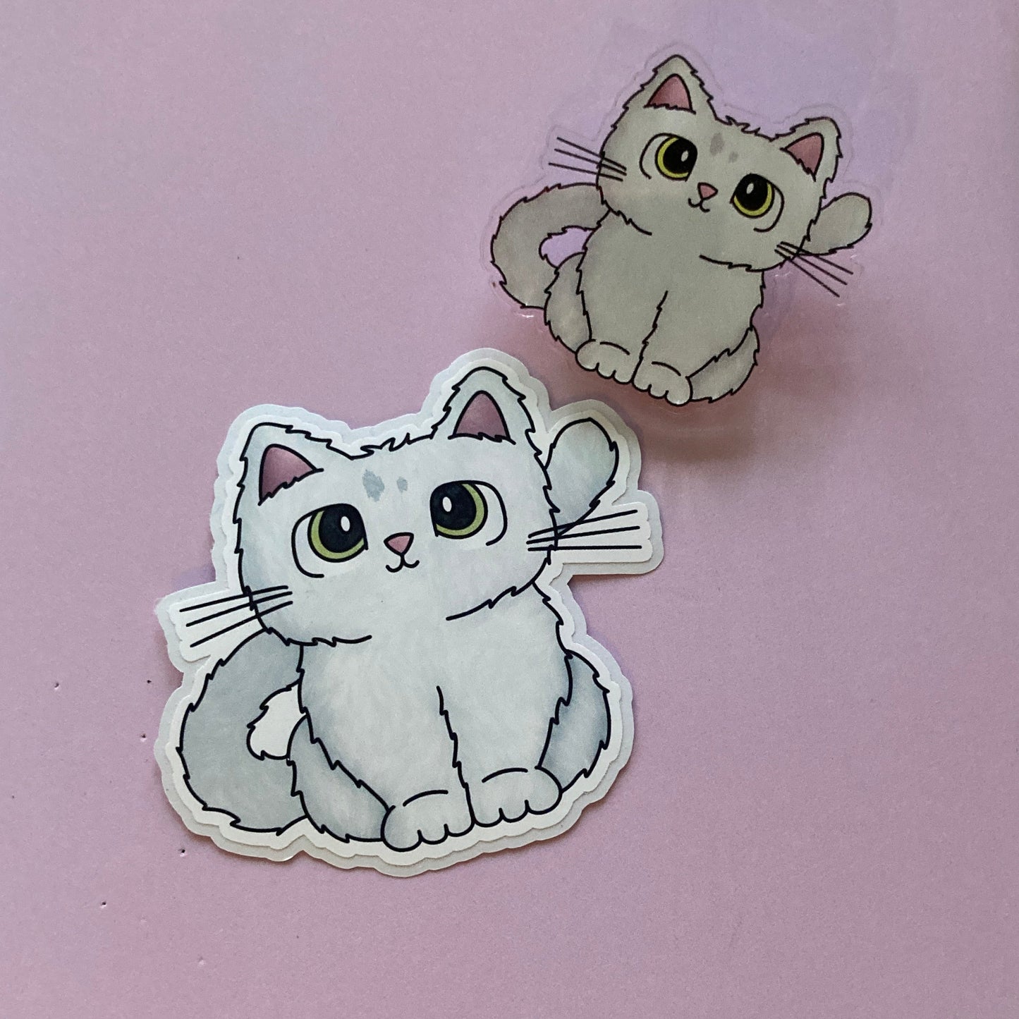 Smudge Acrylic Pins - Smudge's Memorial Collection