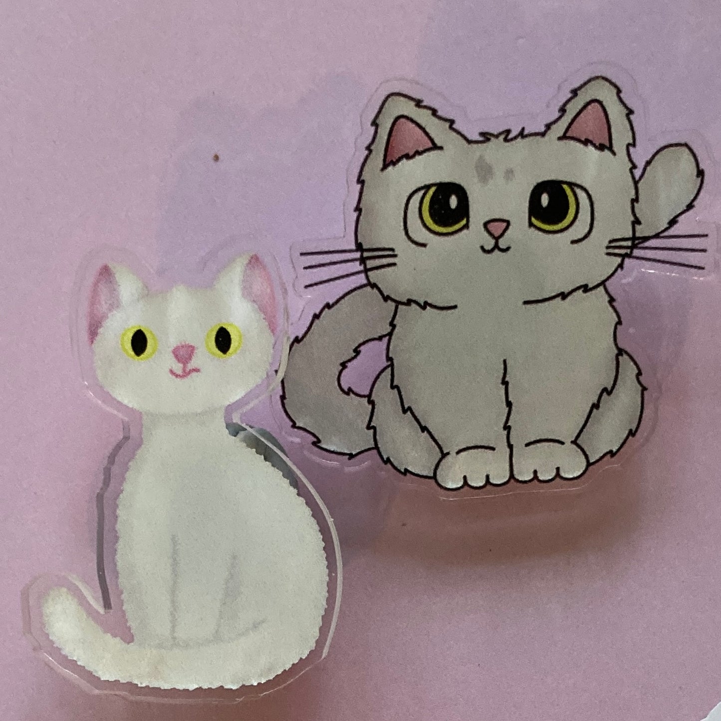 Smudge Acrylic Pins - Smudge's Memorial Collection