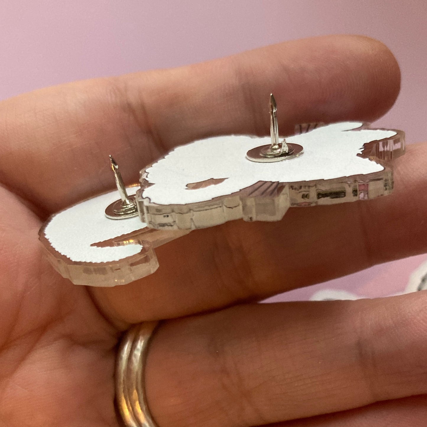 Smudge Acrylic Pins - Smudge's Memorial Collection