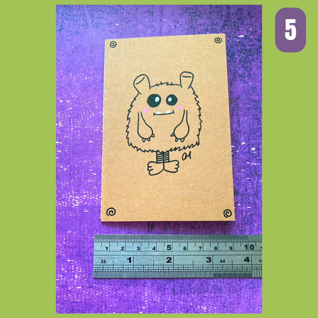 Original Drawing Monster Notebook