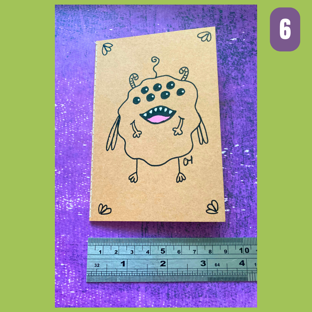 Original Drawing Monster Notebook